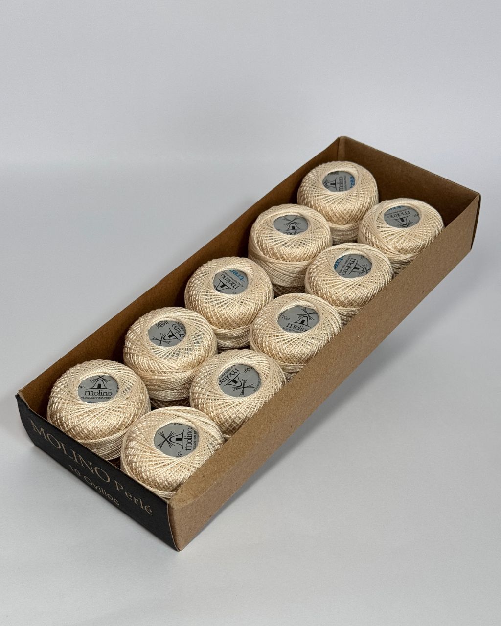 HILO PERLE OVILLO CAJA X 10 UNDS