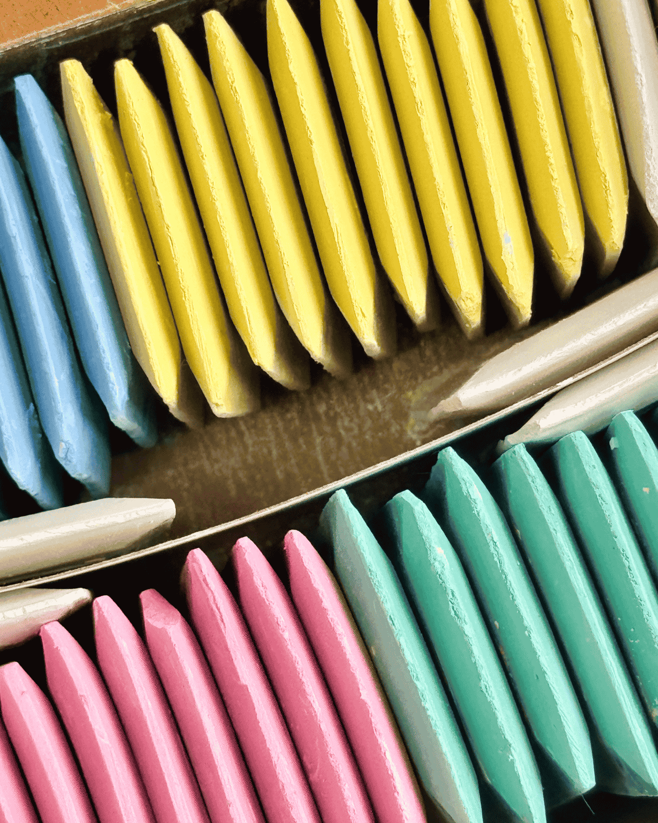 Tiza de costura Yeso