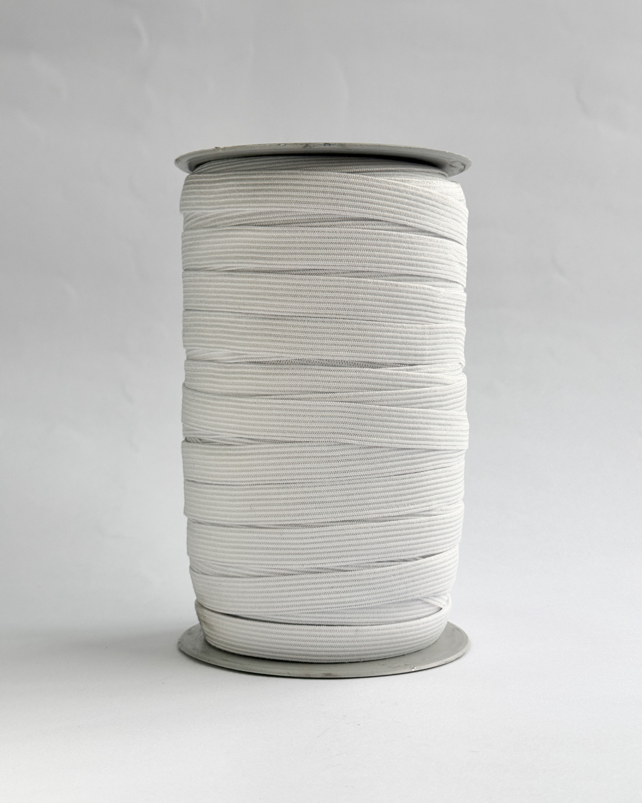 Elástico Crochet Blanco 12 MM Fahilos x 100 Metros