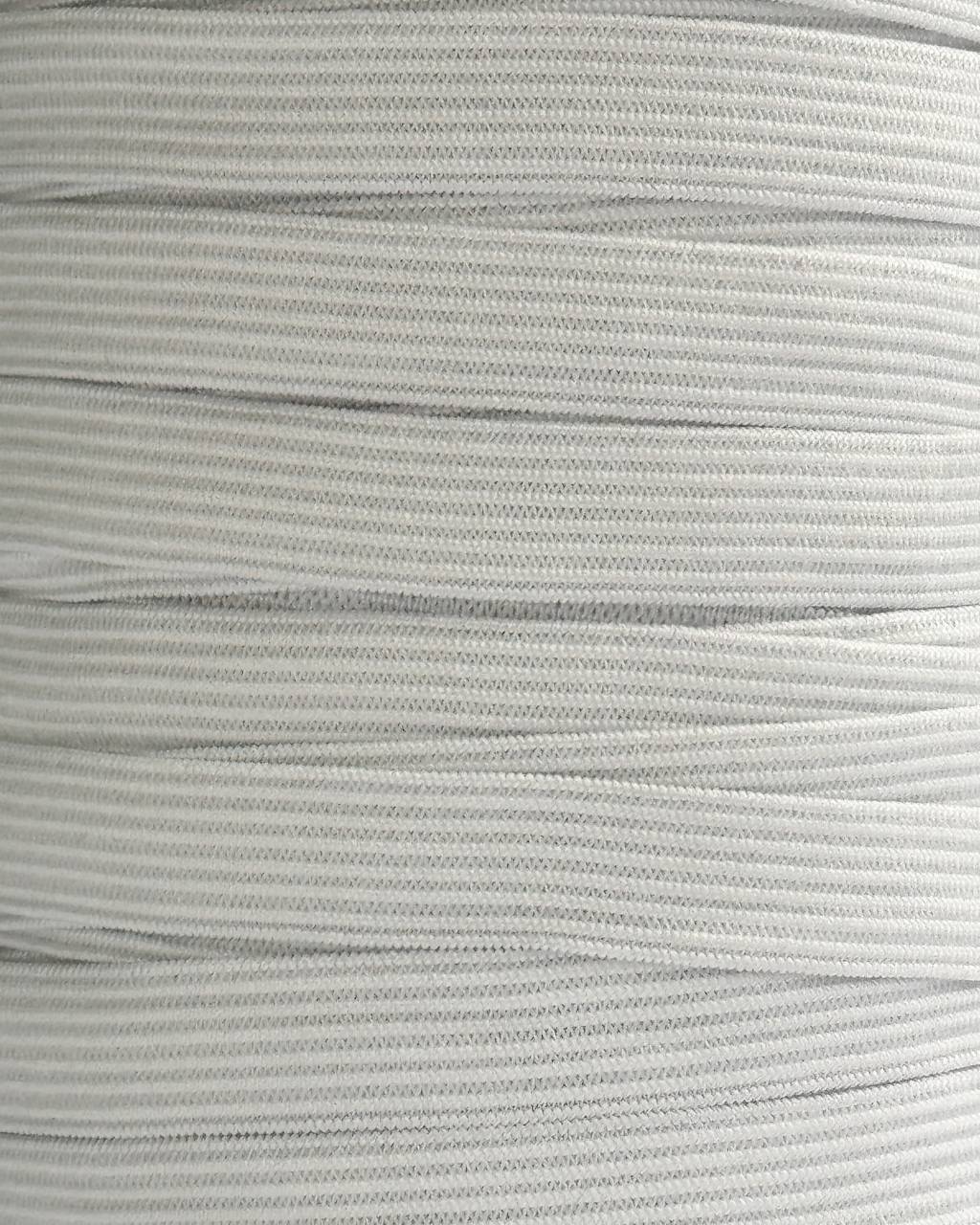 Elástico Crochet Blanco 12 MM Fahilos x 100 Metros