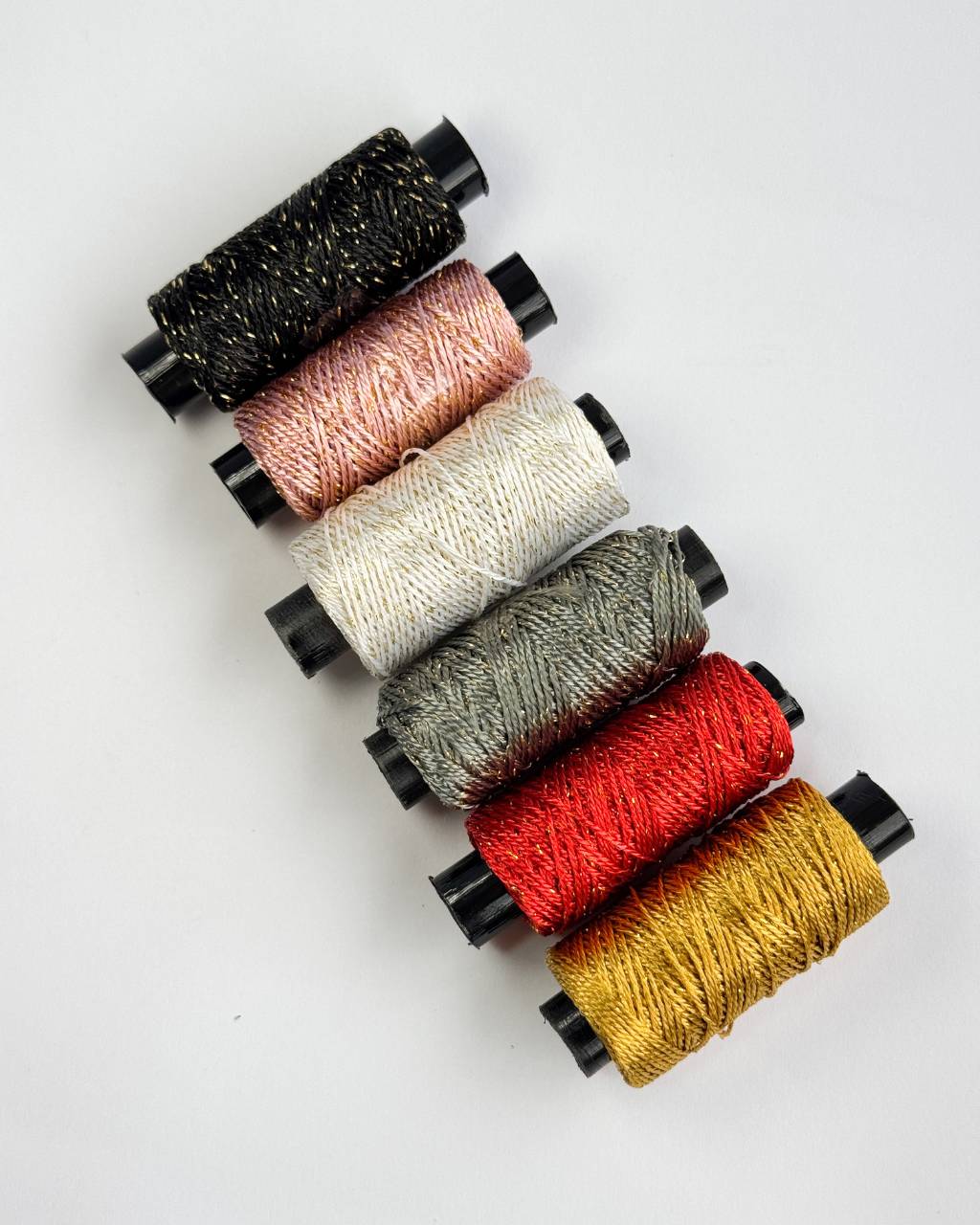 Hilo Perle con Lurex Decorativo X 12 unds