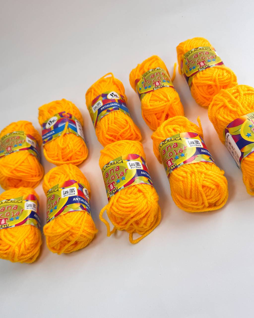 Lana Escolar Antialérgica | Pack 10