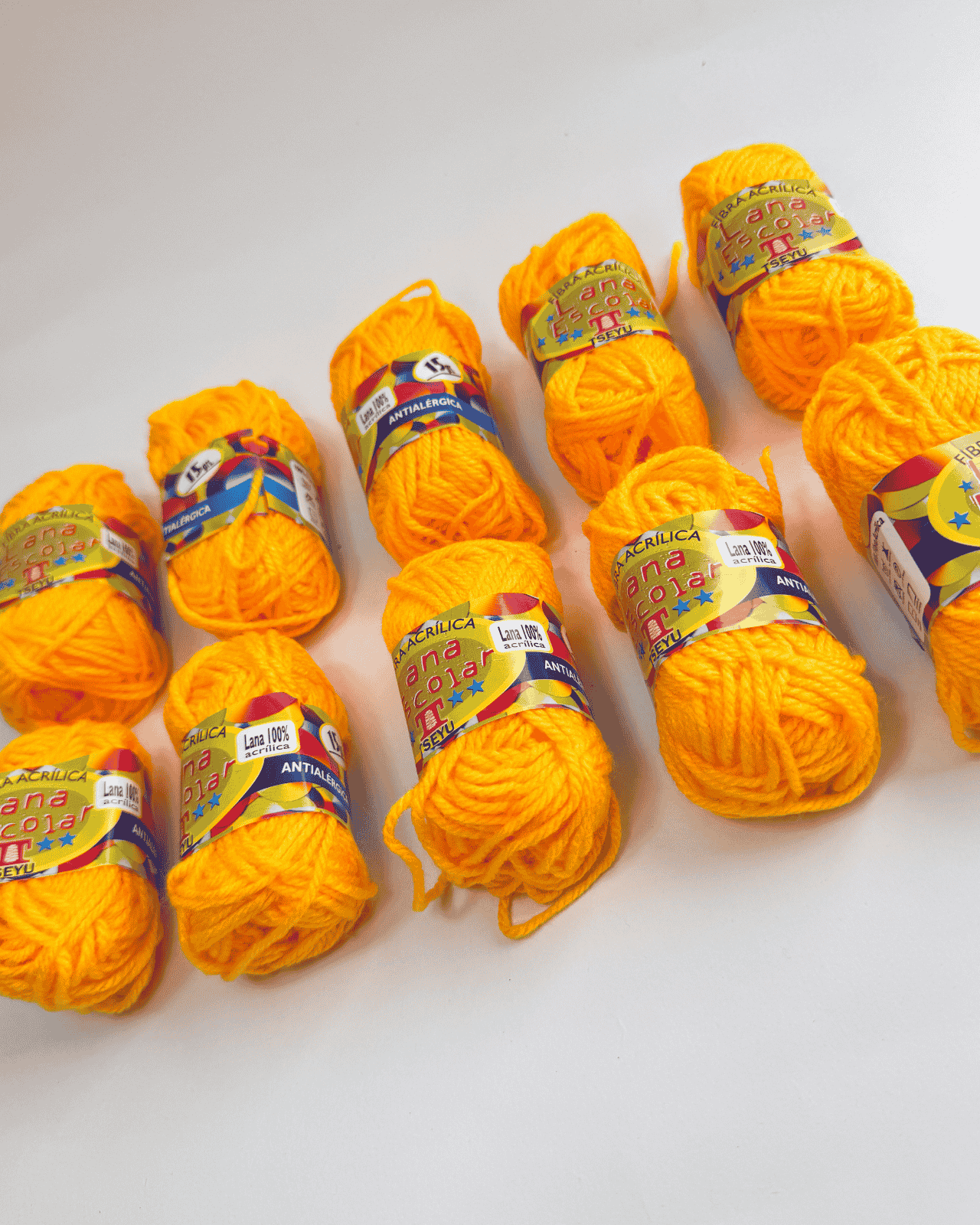 Lana Escolar Antialérgica | Pack 10